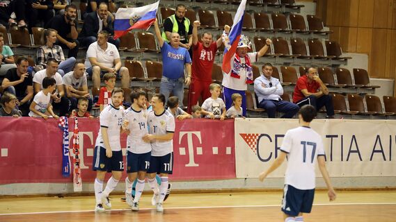 Сборная России одержала вторую победу на чемпионате мира по мини-футболу