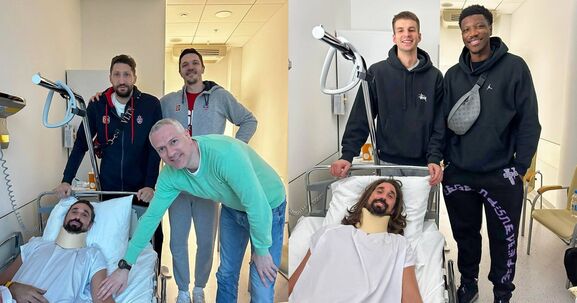Изувеченный и обездвиженный баскетболист ЦСКА потряс соцсети: его фото слабонервным лучше не смотреть