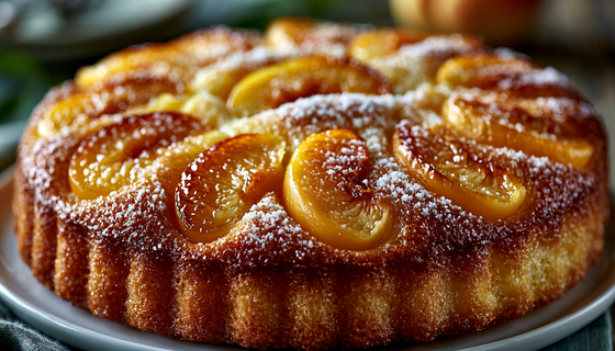 Пирог «Пышка» с персиками — рецепт, который я пеку, когда хочется уюта. Воздушный, ароматный, с сочными дольками
