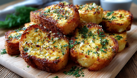 Макаю хлеб в яйцо с молоком —  жарю гренки с чесночком: просто, вкусно, без лишней возни    
